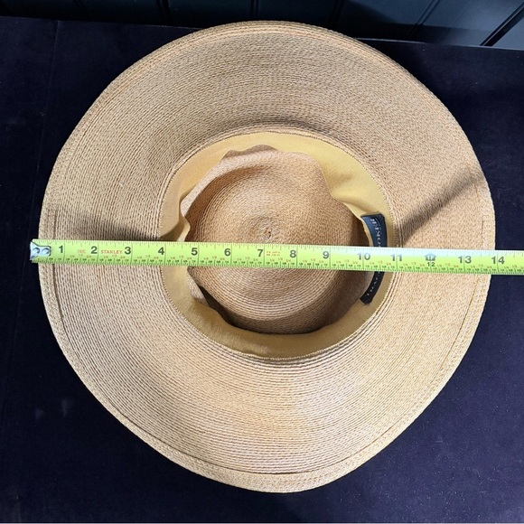 Chic Tan Sun Hat with Black Bow main image 6